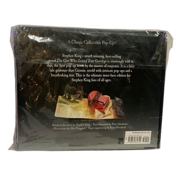 Stephen King 04 FIRST EDITION Hardcover PopUp Book The Girl Who Loved Tom Gordon - Picture 5 of 5